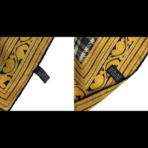 273 Chanel CC Logo Silk-Cashmere Blend Stole Scarf - Picture 8 of 8